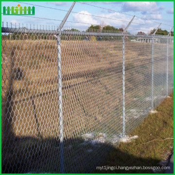 airport welded wire mesh pvc coated garden fence